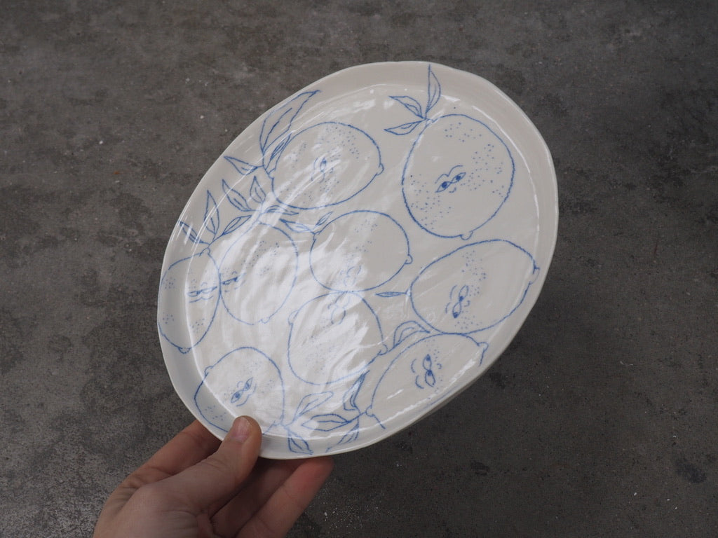 lemons big plate