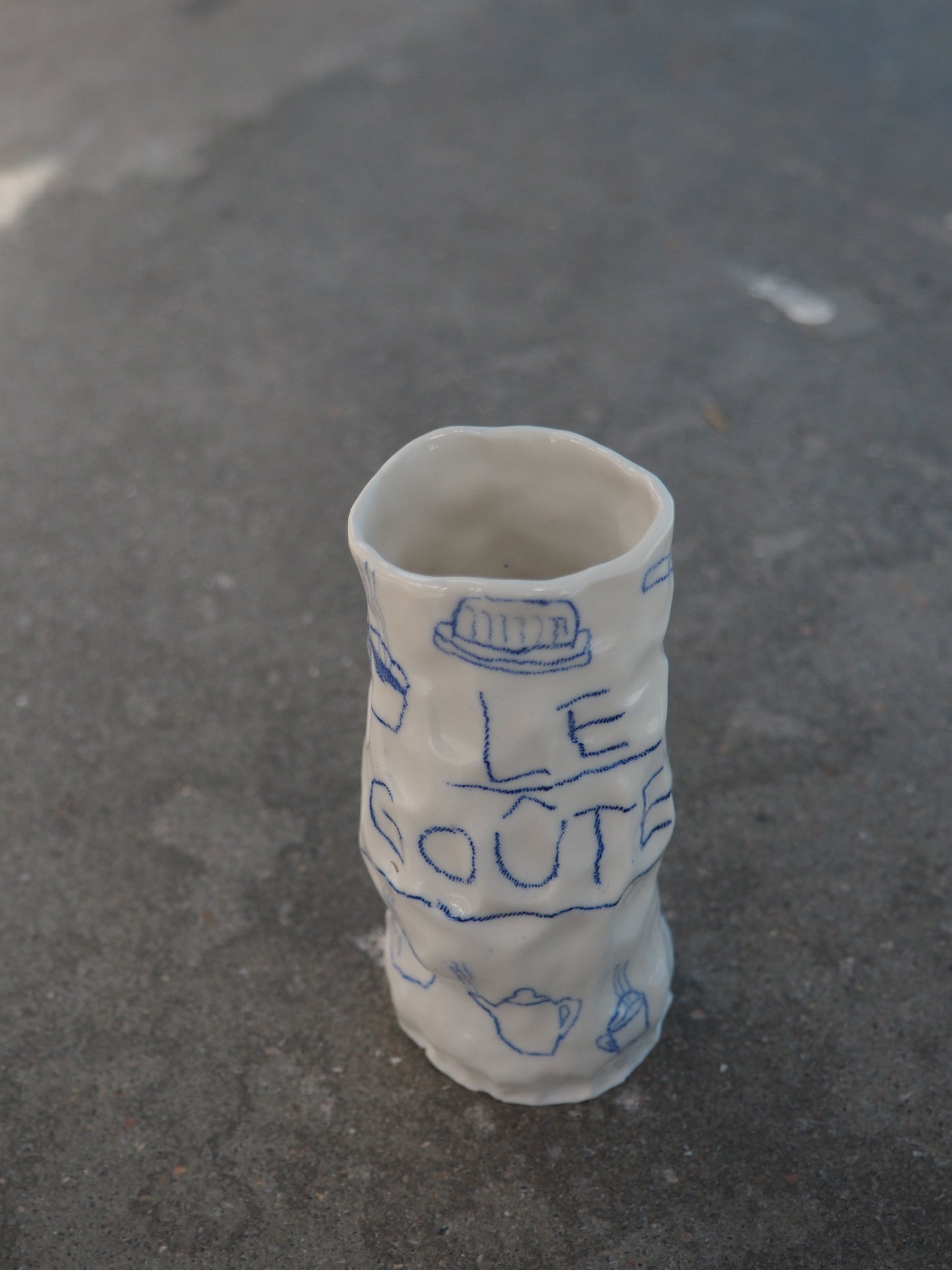 little vase LA MAISON ARLOT CHENG (le goûter)