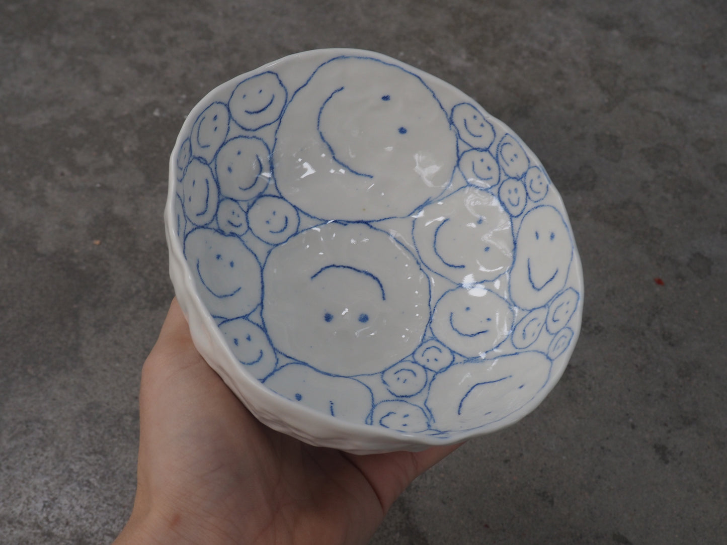 smiley bowl/plate