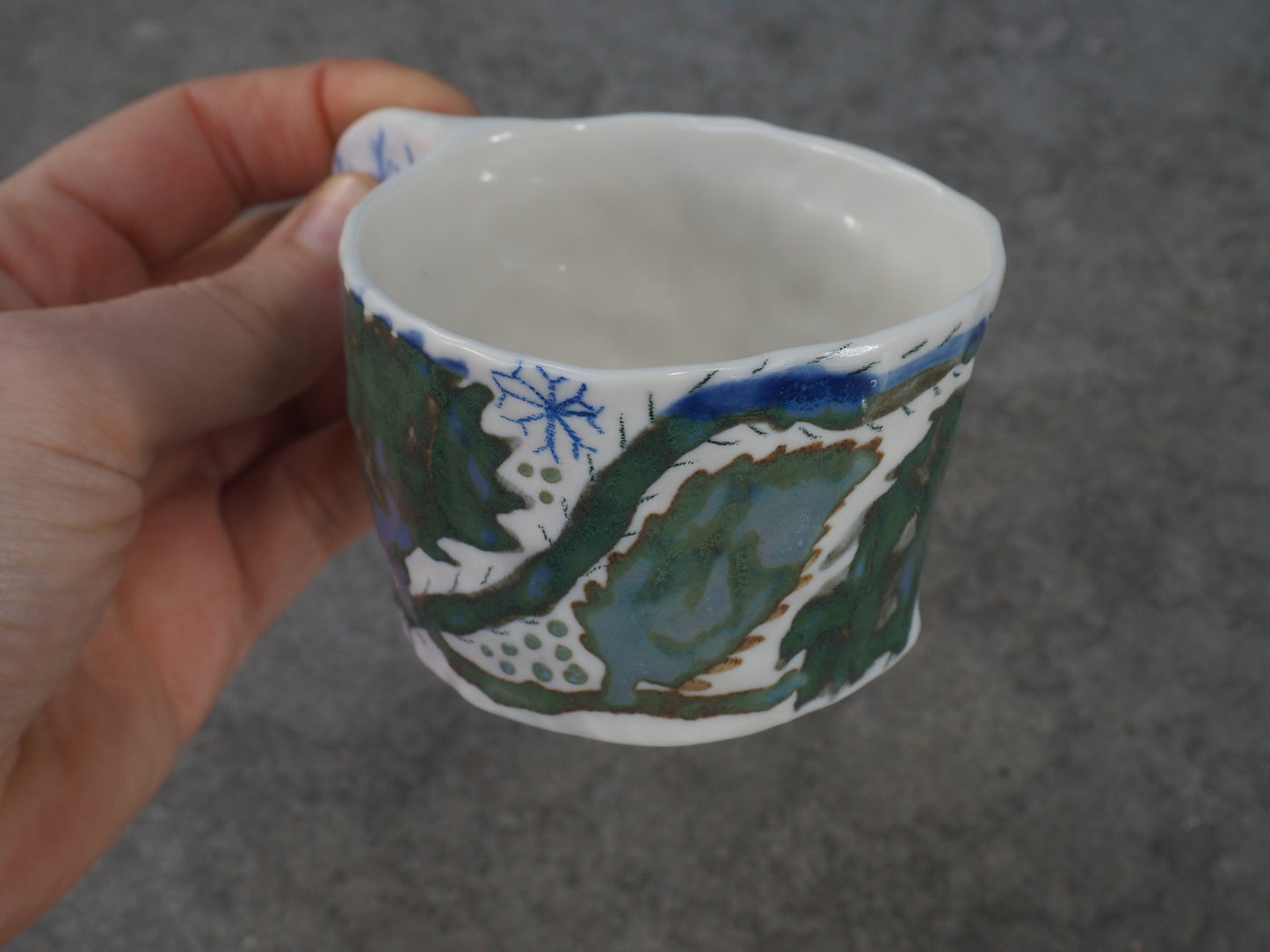 leaves cup