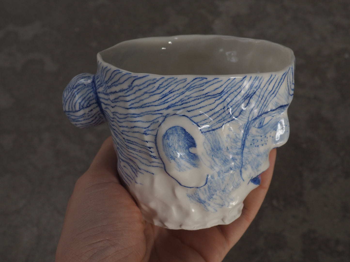 head mug 17