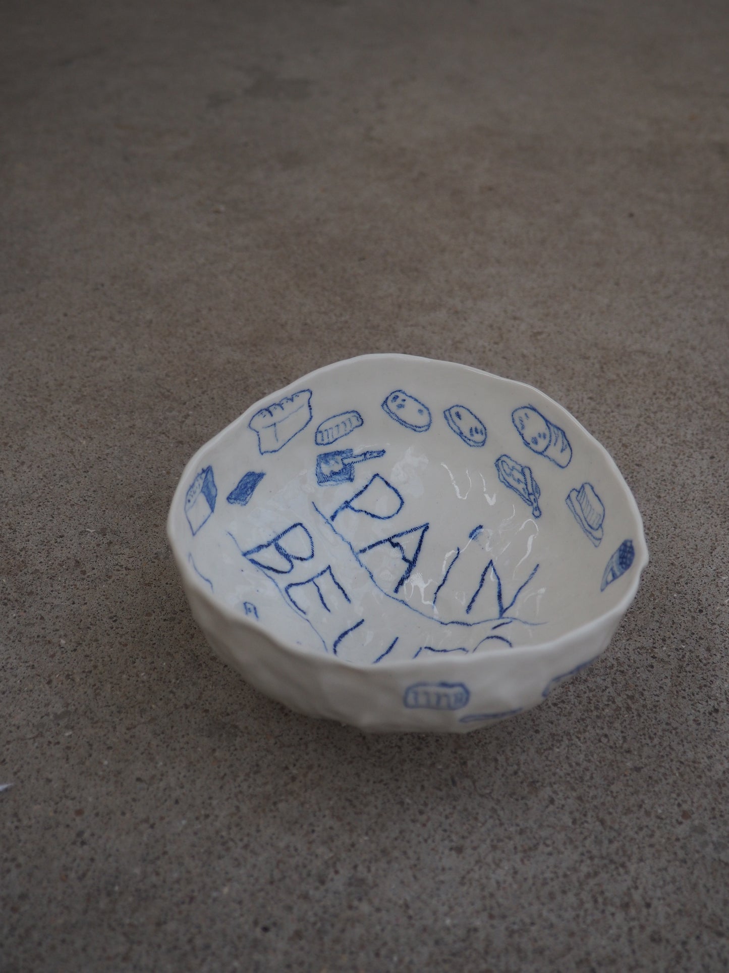 shallow bowl MAISON ARLOT CHENG (pain, beurre)