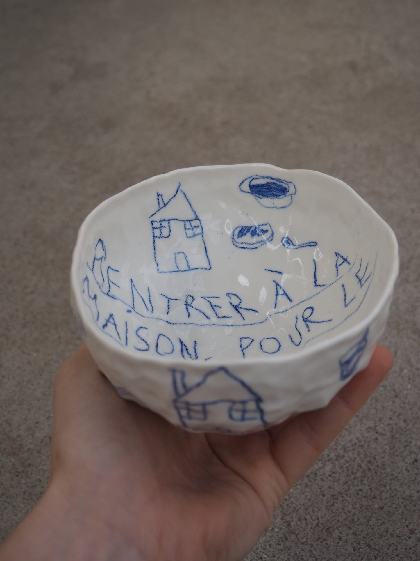 shallow bowl MAISON ARLOT CHENG (rentrer à la maison pour le goûter)