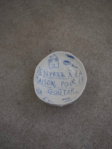 shallow bowl MAISON ARLOT CHENG (rentrer à la maison pour le goûter)