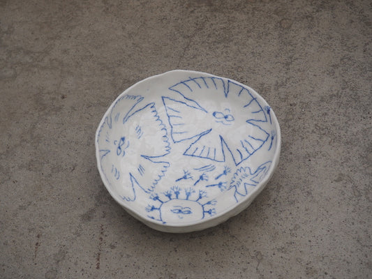 flowers bowl/plate