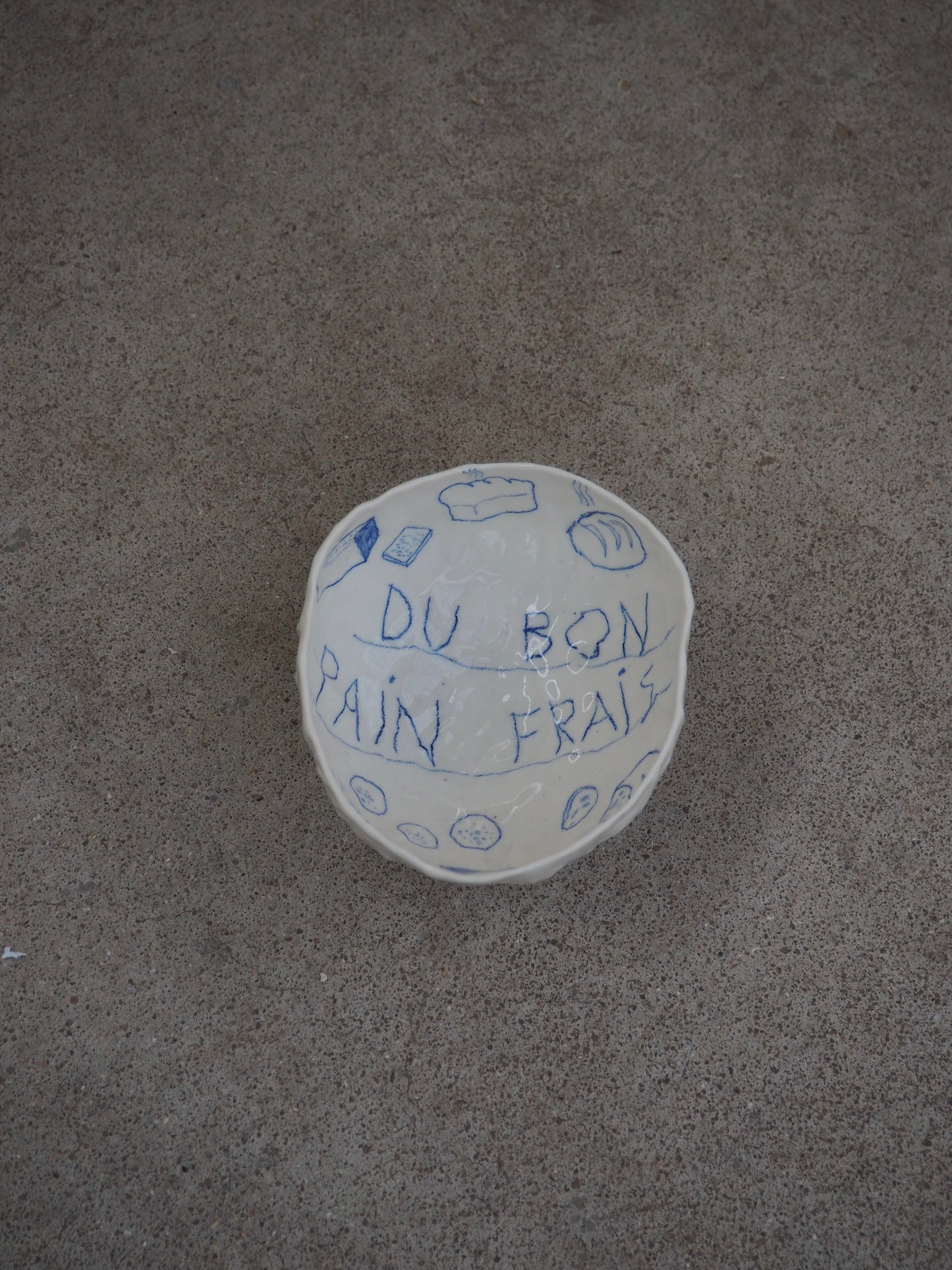 shallow bowl MAISON ARLOT CHENG (du bon pain frais)