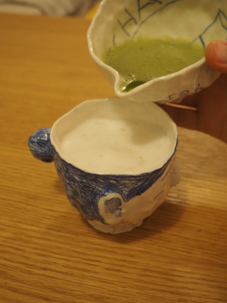 Matcha jug