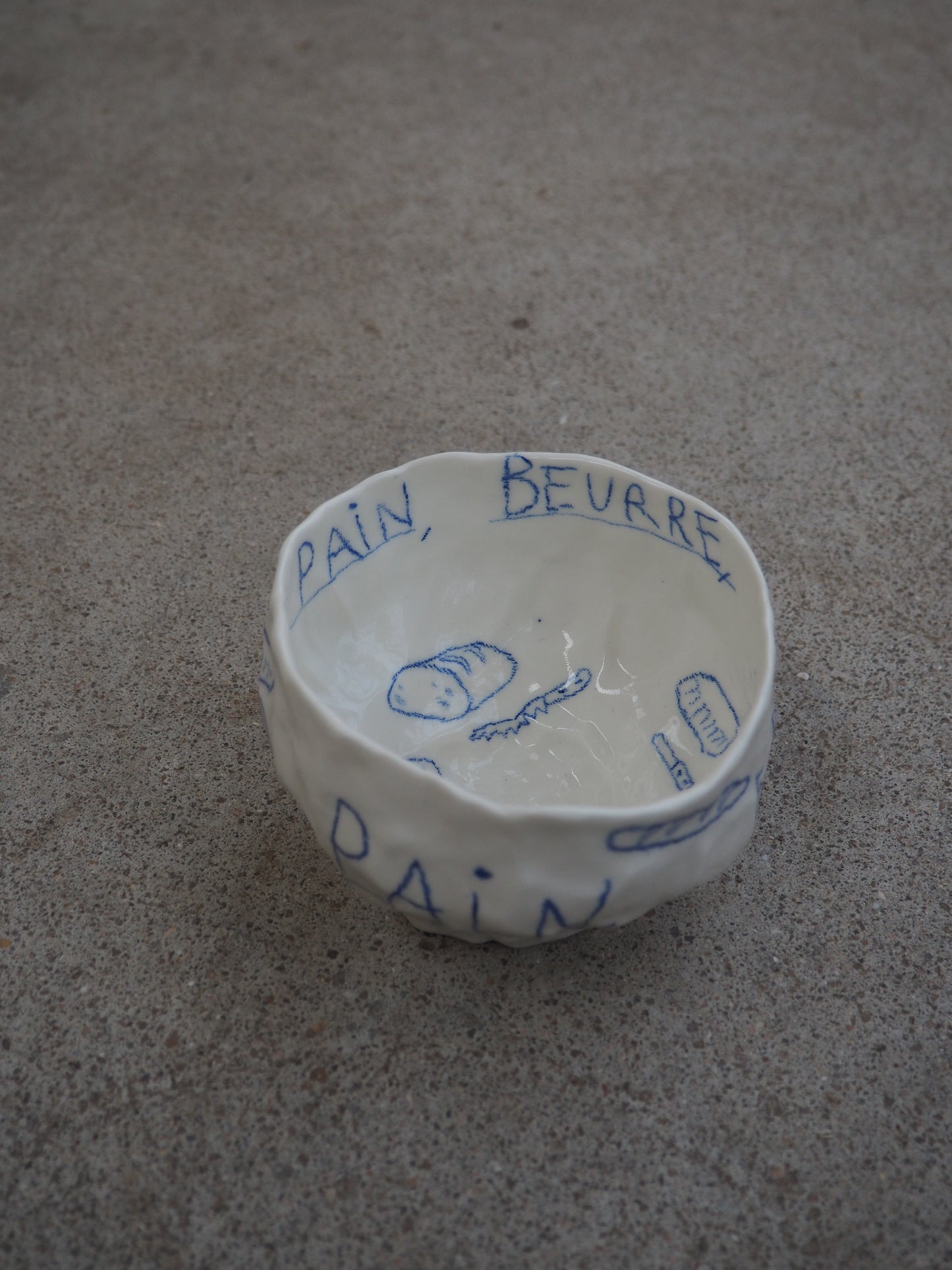 bol LA MAISON ARLOT CHENG (pain, beurre)